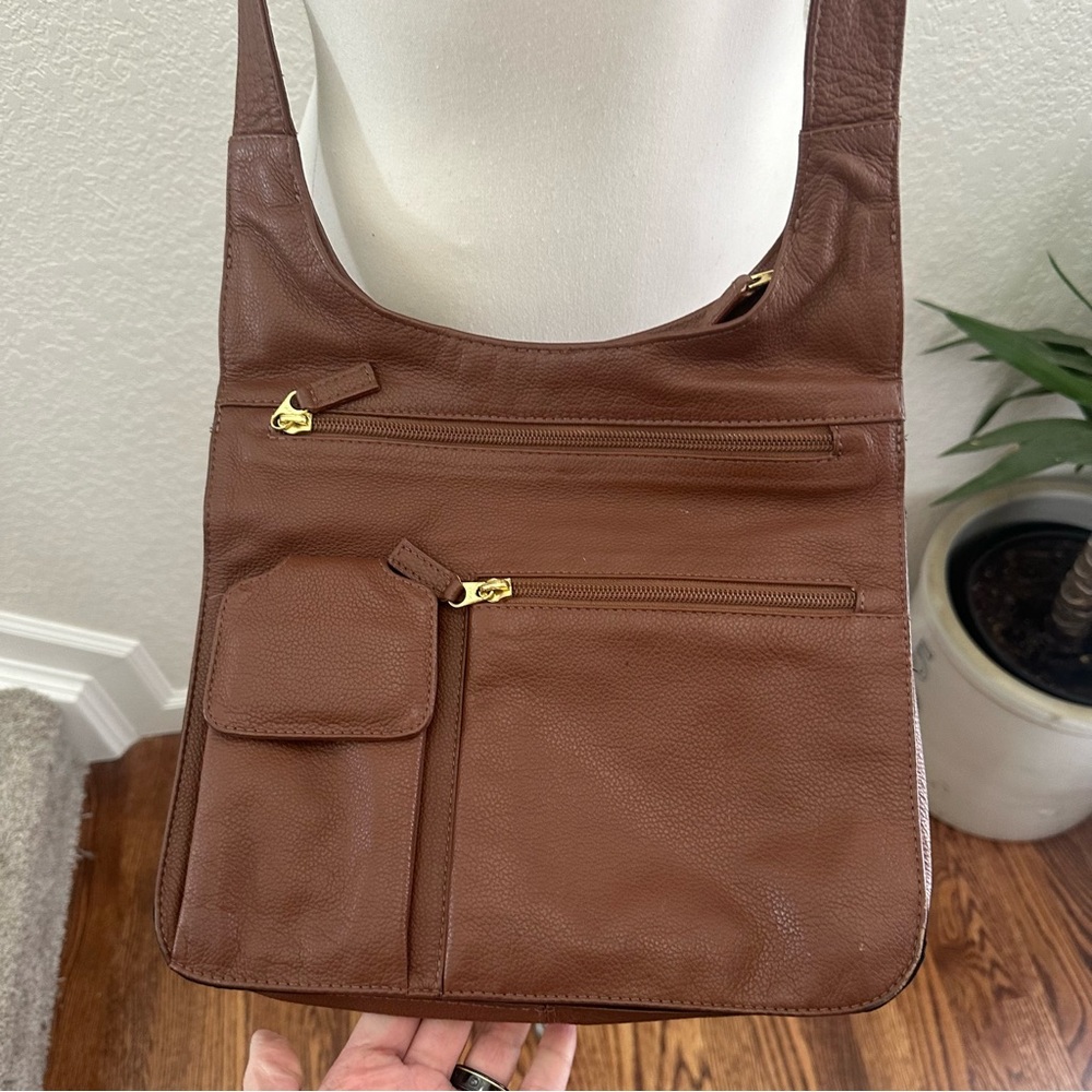 Jp Ourse & Co Leather‎ Traveler Organizer Crossbody Handbag